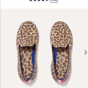 Rothy’s girls size 3 loafers.  Leopard print